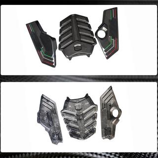 Motorafdekking (dry carbon) foto 3