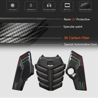 Motorafdekking (dry carbon) foto 4