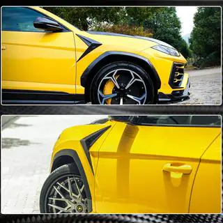 Spatbordcovers V1 (dry carbon) foto 4