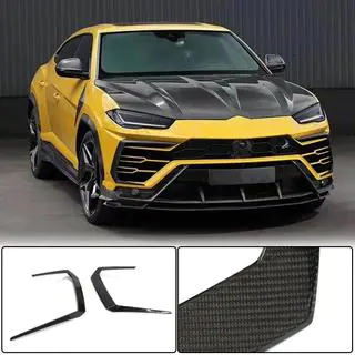 Frontbumper flaps Flap (dry carbon) foto 1