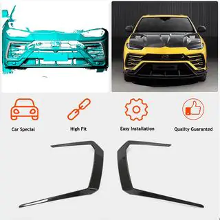 Frontbumper flaps Flap (dry carbon) foto 2
