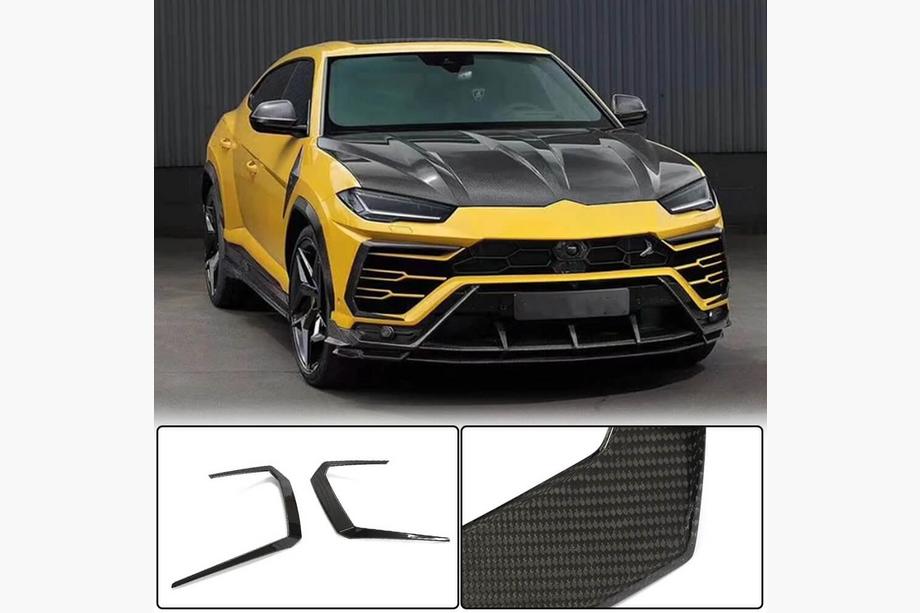 Lamborghini Urus 2018– Frontbumper flaps Flap (dry carbon) Image
