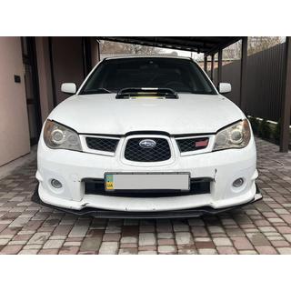 Voorbumper lipspoiler Niken Black (ABS) Subaru Impreza 2000–2007 foto 4