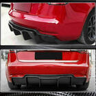 Tesla Model 3 2017– Achterbumper diffuser V1 (2017-2023, carbon) foto 5