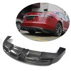 Tesla Model S 2012– Achterbumper diffuser V1 (2012-2016, carbon) foto 1