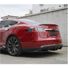 Tesla Model S 2012– Achterbumper diffuser V1 (2012-2016, carbon) foto 4