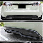 Tesla Model S 2012– Achterbumper diffuser V2 (2016-2021, Carbon) foto 4