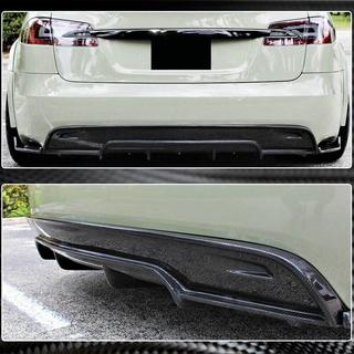 Achterbumper diffuser V2 (2016-2021, Carbon) foto 4