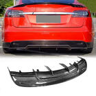 Tesla Model S 2012– Achterbumper diffuser V2 (2012-2016, carbon) foto 1