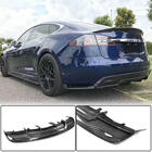 Tesla Model S 2012– Achterbumper diffuser V2 (2012-2016, carbon) foto 2