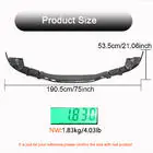 Tesla Model Y 2020– Achterbumper diffuser V1 (2020-2025, Carbon) foto 3