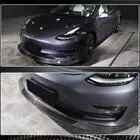 Tesla Model 3 2017– Frontbumper lipspoiler Lip V2 (2017-2023, carbon) foto 5