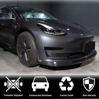 Frontbumper lipspoiler Lip V2 (2017-2023, carbon) foto 3