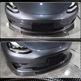 Frontbumper lipspoiler Lip V2 (2017-2023, carbon) foto 4