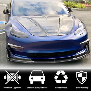 Voorbumper lip Lip V3 (2017-2023, carbon) foto 2
