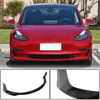 Voorbumper lip (splitter) Lip V4 (2017-2023, carbon) foto 1