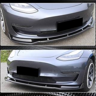 Frontlip voor voorbumper Lip V5 (2017-2023, Carbon) foto 4