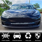 Tesla Model 3 2017– Front bumper lip Lip V6 (2017-2023, carbon) foto 6