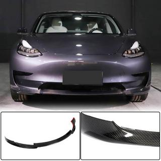 Frontbumper lip Lip V7 (2017-2023, carbon) foto 1