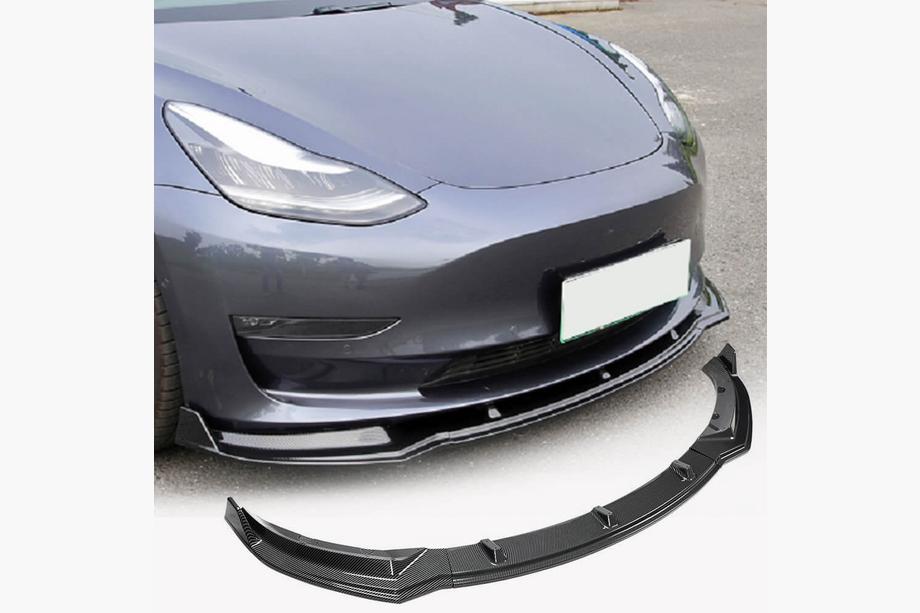 Tesla Model 3 2017– Frontbumper lip Lip ABS V8 (2017-2019) Image