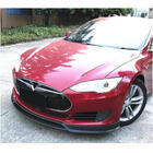 Tesla Model S 2012– Voorbumper frontlip Lip V2 (2012-2016, Carbon) foto 2