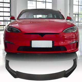 Voorbumper lipspoiler Lip V1 (2021+, Carbon) foto 1