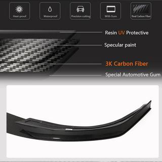 Frontlip spoiler Lip V2 (2021+, Carbon) foto 3