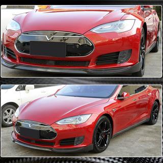 Frontsplitter voorbumper Lip V1 (2012-2016, Carbon) foto 2