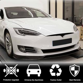 Front bumper lip (2016-2021, Carbon) foto 2