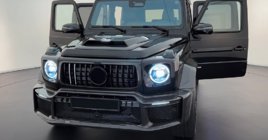 Mercedes G class W465 2025– Frame voor radiateurgrille Carbon V1 foto 1