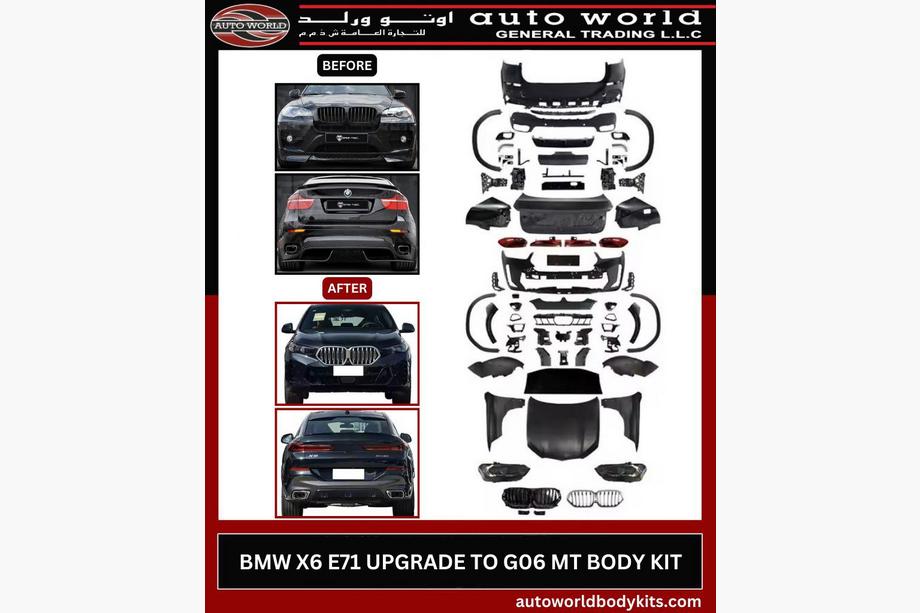 BMW X6 E71 2008–2014 Facelift kit voor G06 LCI (2023+) Image
