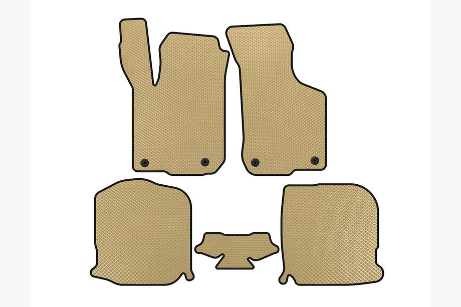 Audi A3 1996–2003 EVA automatten (HB, 3-deurs, beige) Foto 1