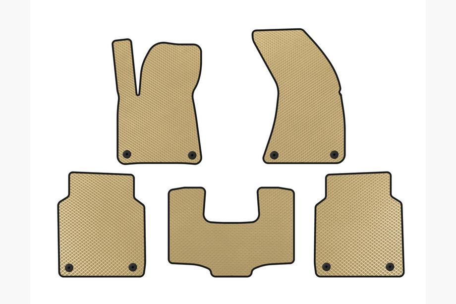 Audi A8 2010–2018 EVA automatten (Long. Beige) Image