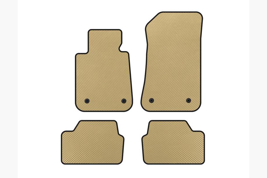 BMW 1 Serie E81/E82/E87/E88 2004–2011 EVA automatten (Beige) Image