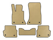 BMW 5 Serie F10/F11 2010–2016 EVA vloermatten (voor F-11, Beige) foto 1