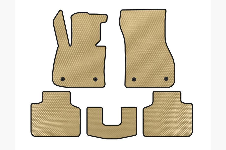 BMW 2 Serie Active Tourer F45/F46 2014–2021 EVA automatten (voor F45, beige) Image
