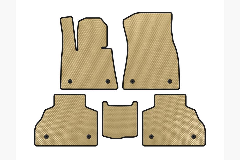 BMW X7 G07 2019– EVA automatten (2 rijen, beige) Image