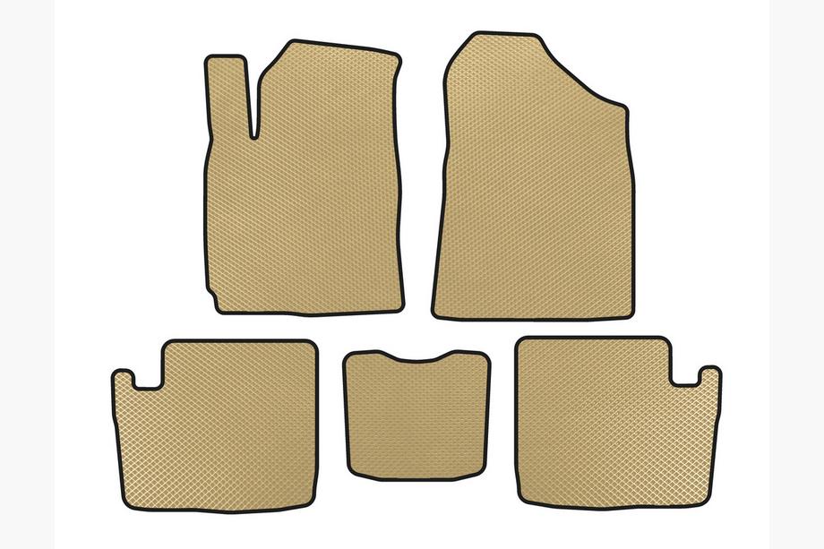 Chery Tiggo 1 2005–2016 EVA automatten (2005-2009, Beige) Image