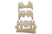 Chrysler Voyager 2001–2007 EVA automatten (voor Grand Voyager, automaat, beige) foto 1
