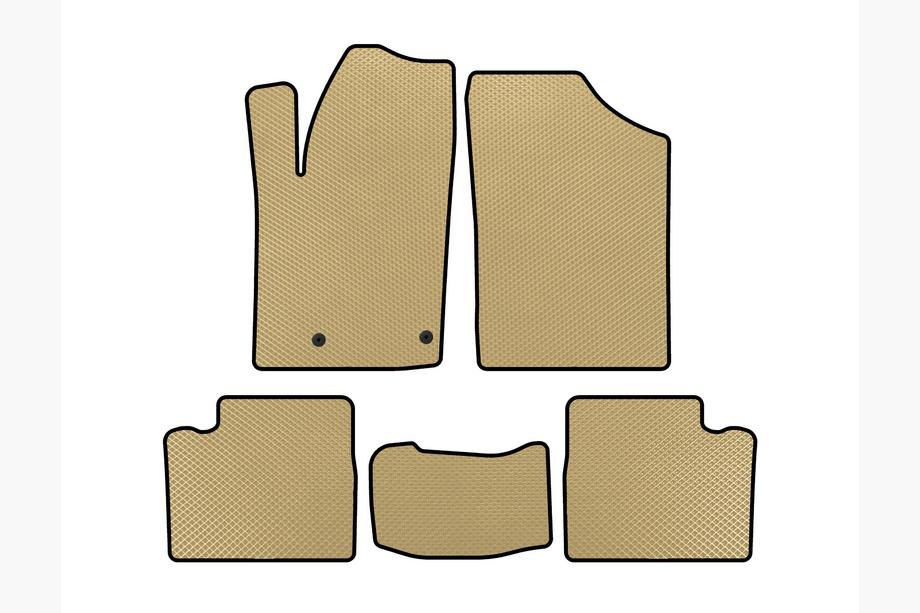 Citroen Berlingo 1996–2008 EVA automatten (Beige) Image