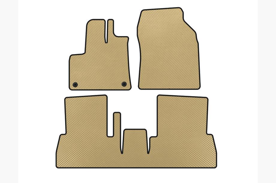 Citroen Berlingo/Multispace 2018– EVA automatten (handgeschakeld, beige) Image
