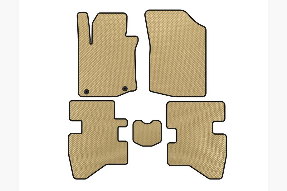 Citroen C-1 2005–2014 EVA automatten (HB, Beige) Image