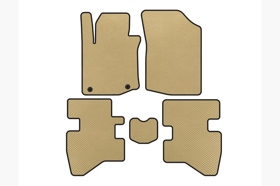 Citroen C-1 2014–2021 EVA automatten (HB, Beige) Image