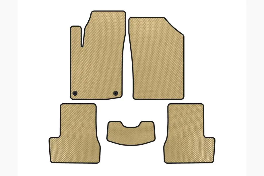 Citroen C-3 2009–2016 EVA automatten (HB, Beige) Image