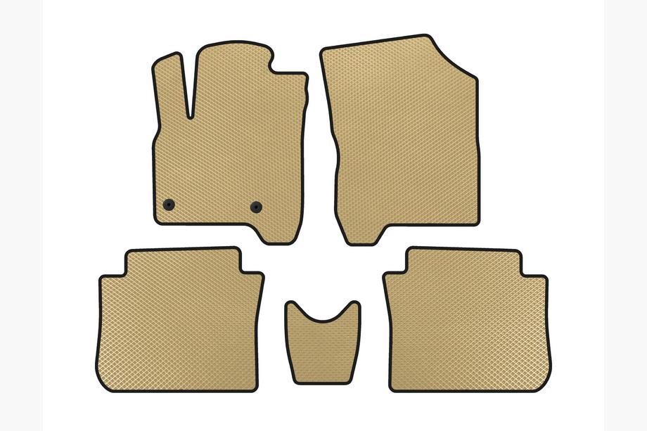 Citroen C-3 Picasso 2010–2017 EVA automatten (Beige) Image