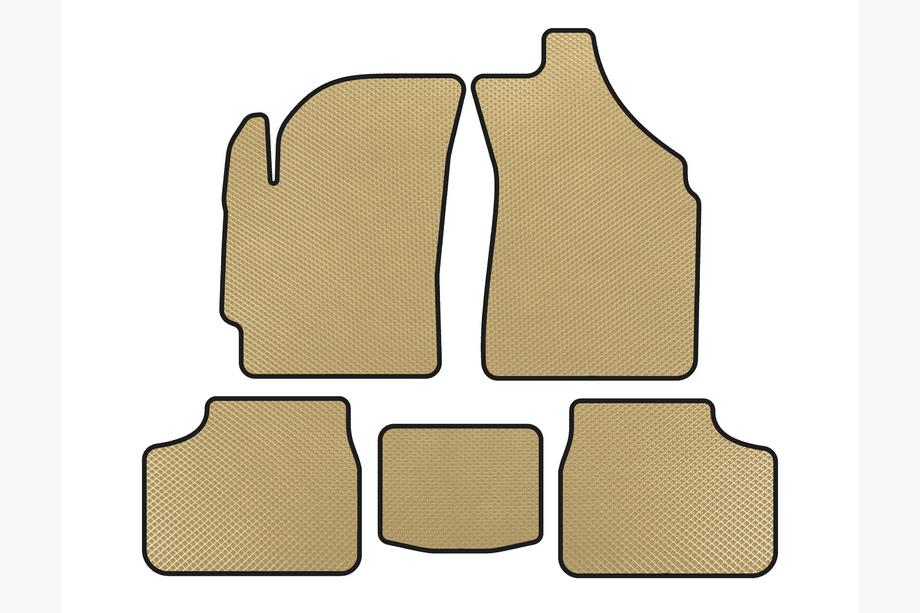 Daewoo Matiz 1998–2008 EVA automatten (Beige) Image