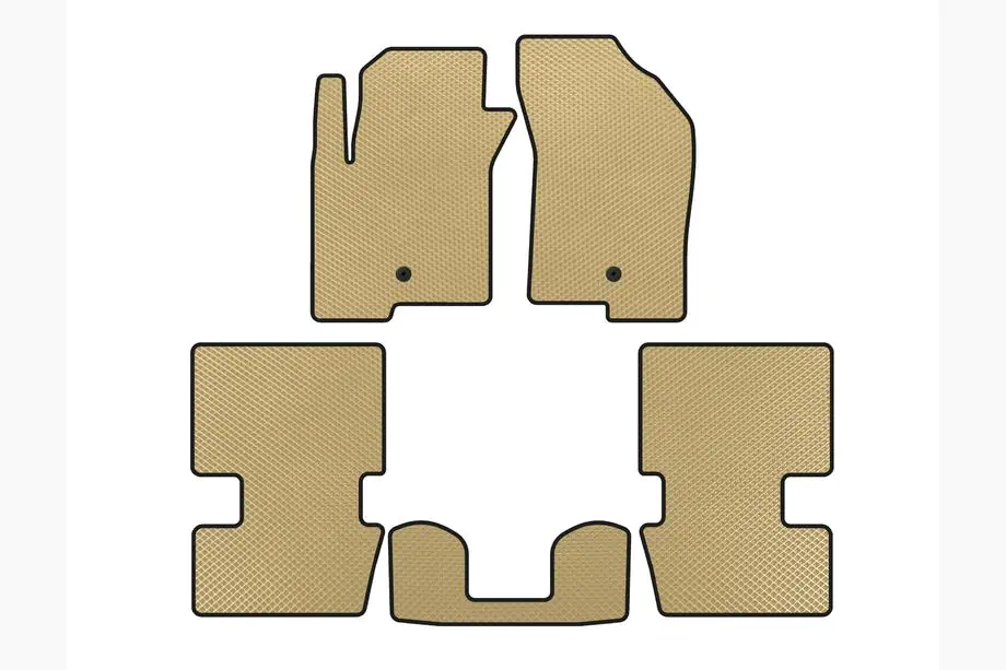 Dodge Caliber 2006–2011 EVA automatten (HB, Beige) Image