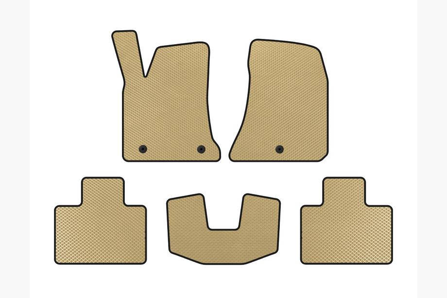 Dodge Charger 2010–2023 EVA automatten (2015-2023, SD, Beige) Image