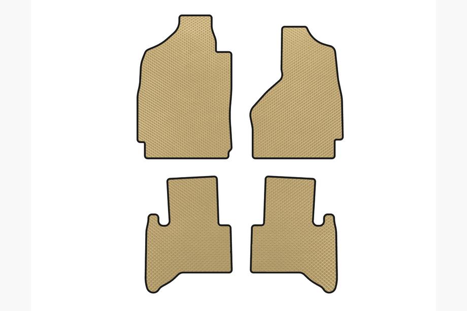 Dodge RAM (DR/DH/D1/DC/DM) 2002–2009 EVA automatten (2002-2009, beige) Image