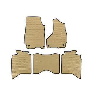 EVA automatten (2013+, 5-zits, Beige) Dodge RAM (DS/DJ/D2) 2009–2024